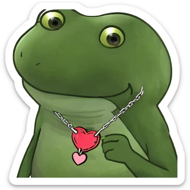 love bufo sticker
