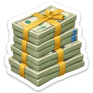 Cash sticker