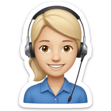 Customer Service sticker