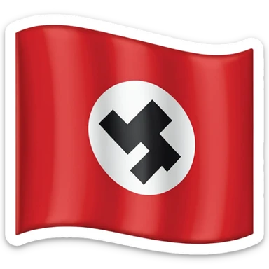 Nazi Germany flag sticker