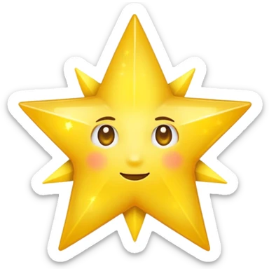 A SINGLE STAR  sticker