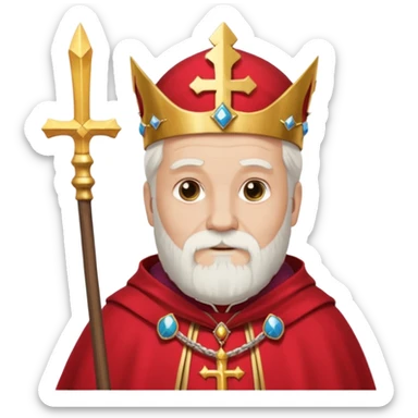 Sint nikolaas sticker