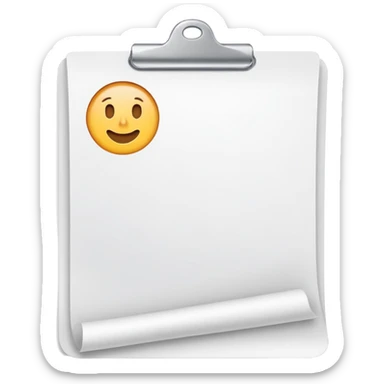 Job application paper sticker