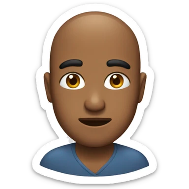 akim with hairloss sticker