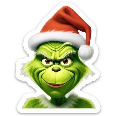 The grinch sticker