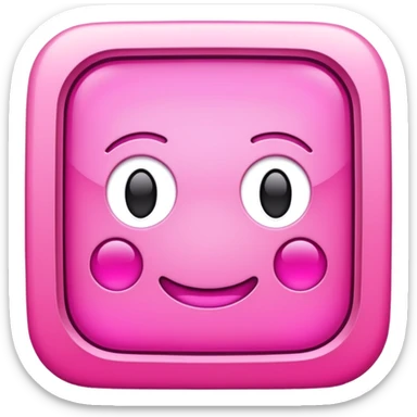 Pink text message
 sticker