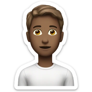 uncanny valley sticker