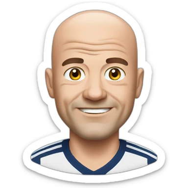 Gianni infantino sticker