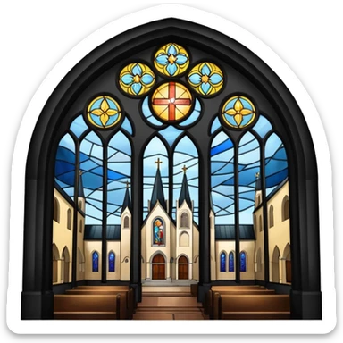 church nave sticker