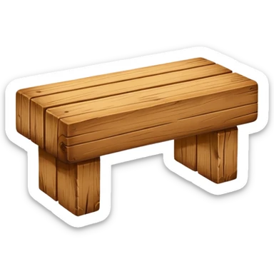 Bench Blocks sticker