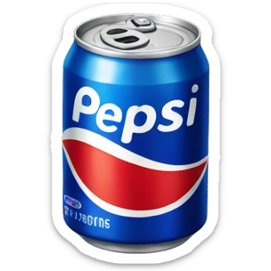 Pepsi can  sticker