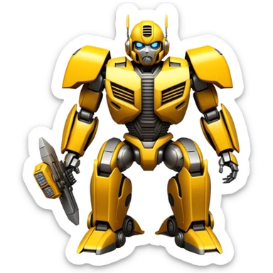 bumblebee the transformer sticker