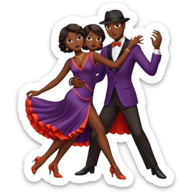 Bailar tango sticker