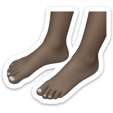 Ashy Feet sticker