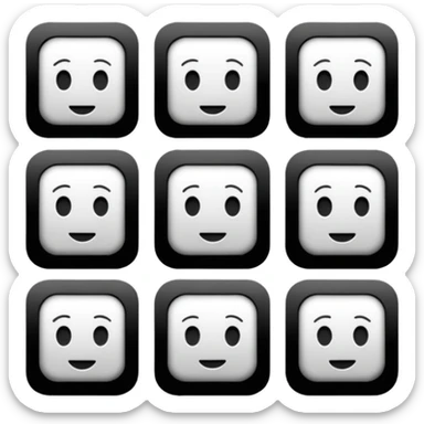 movie strips sticker