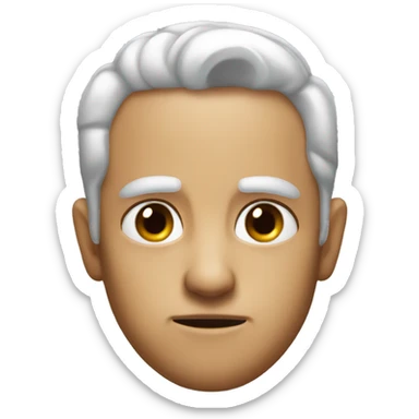 Bombastic side eye sticker