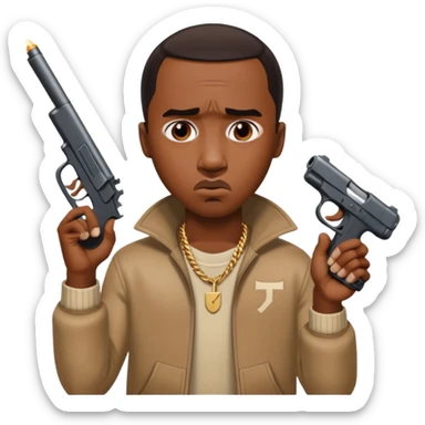 Diddy killing tupac sticker