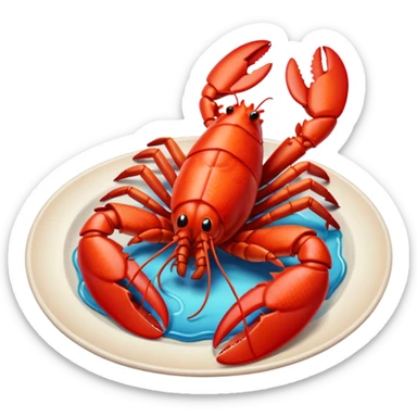 Gay lobster  sticker