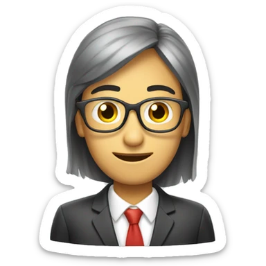 Quiero un emoji sobre analíticas e inteligencia artificial  sticker