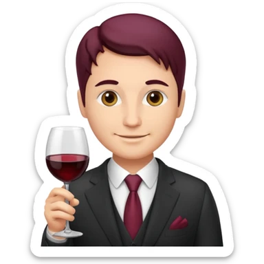 wine expert sticker