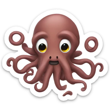 Octolion sticker