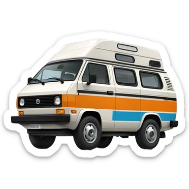 1985 Vanagon Camper, Gulf oil livery sticker