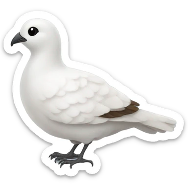 willow ptarmigan sticker