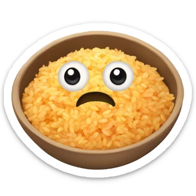 Arroz con camarones  sticker