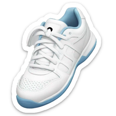 white tennis shoes sticker