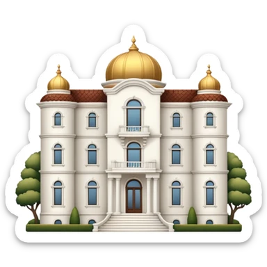 mansión sticker