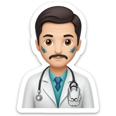tattooed doctor sticker