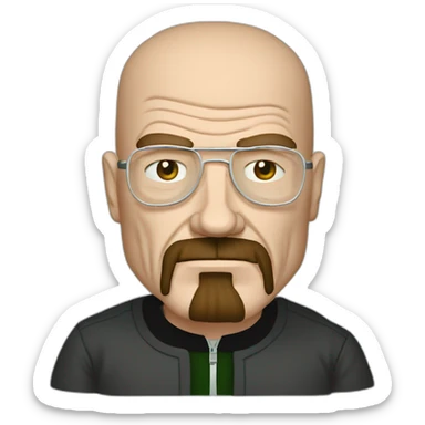 Breaking bad heisenberg sticker