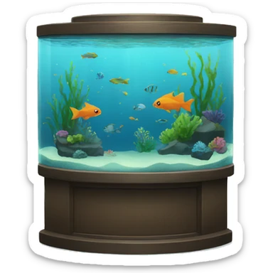Aquarium  sticker