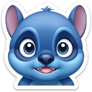 Stitch from Lilo & Stitch sticker