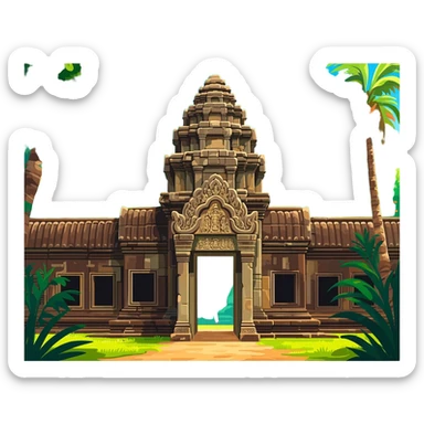 Angkor Wat sticker