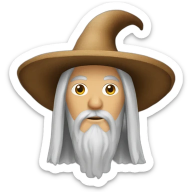 mexican-hat-gandalf sticker