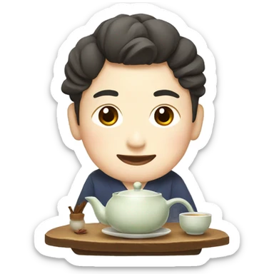 KOREAN TRADITIONAL TEA sticker