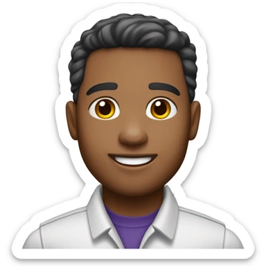 fedex light skin employee sticker