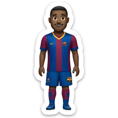 Maillot de foot fc Barcelona sticker
