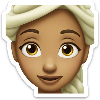 princess tiana crying  sticker