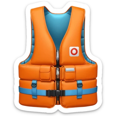 life vest sticker