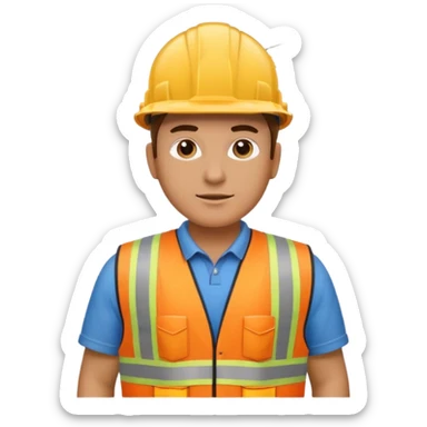 present construction sticker