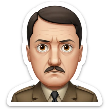 Adolf hitler sticker