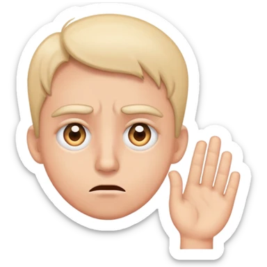 Last straw eye twitch sticker