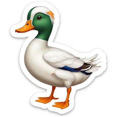 Duck sticker