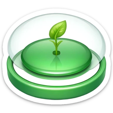 green start button sticker