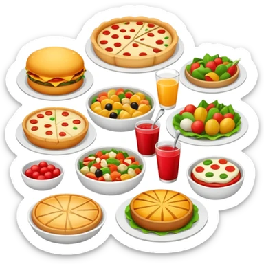 food delivery  emoji sticker