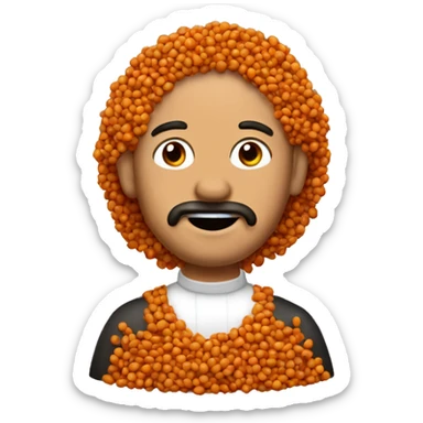 lentils with chorizo sticker