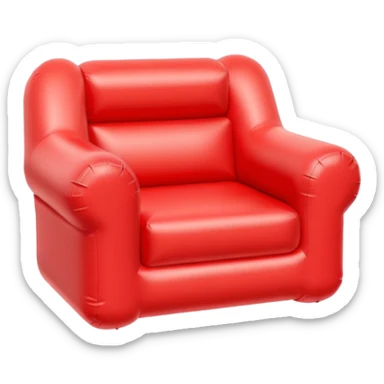 inflatable armchair sticker