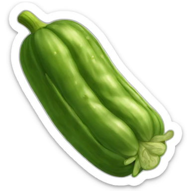 Dill pickle sticker
